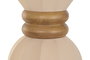 DKD Home Decor Lámpara de Techo de Fibra Bolas Blanco