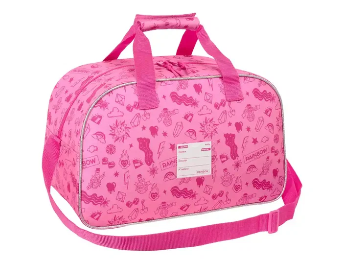 Safta Bolsa de Deporte Rainbow High Shine 40x24x23 cm Safta Bolsa de Deporte Rainbow High Shine 40x24x23 cm
