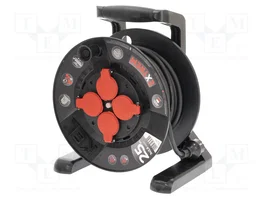 KEL Prolongador de alimentación EXTREM 3G2,5mm2 25m Negro