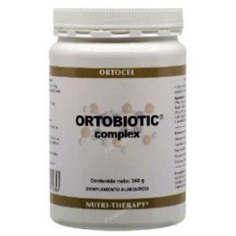 ORTOCEL NUTRI-THERAPY Ortobiotic Complex 340g | Complemento alimenticio con fibra, papaina y regaliz para digestion, reflujo y estreñimiento