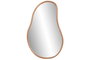 DKD Home Decor Espejo Moderno de Hevea y Cristal 70x110 cm