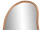 DKD Home Decor Espejo Moderno de Hevea y Cristal 70x110 cm