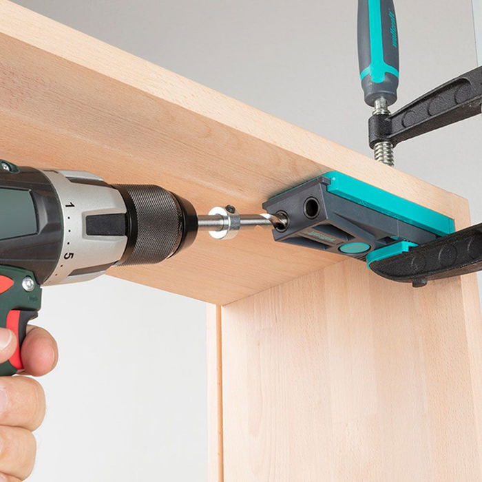 Wolfcraft Undercover-Jig Juego 55 Piezas para Unión Invisible de Madera, Plantilla Precisa Wolfcraft Undercover-Jig Juego 55 Piezas para Unión Invisible de Madera, Plantilla Precisa