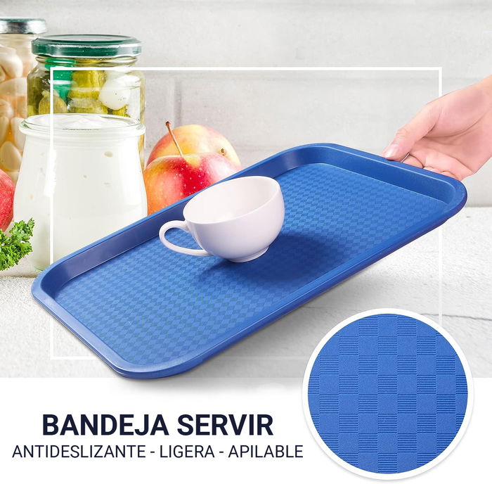 My Bar Bandeja Plástico para Servir 41.5 cm x 30.5 cm Surtido (24 Unidades)