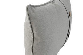 DKD Home Decor Cojín Urban Gris Claro 8 x 30 x 50 cm (2 Unidades) Algodón Poliéster