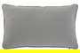 DKD Home Decor Cojín Urban Gris Claro 8 x 30 x 50 cm (2 Unidades) Algodón Poliéster