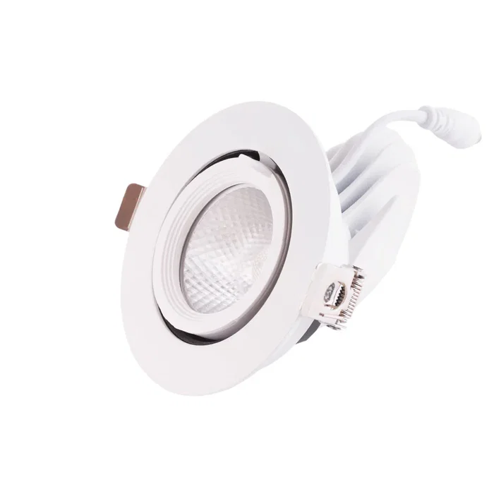 Foco Downlight LED 7W 1050Lm 4000K Circular Orientable 40.000H [HO-COB-C-C-OR-7W-W]