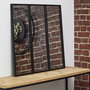 Home Deco Factory Espejo De Metal Colección Industriel 61,5x61,5 cm