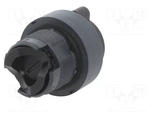 SCHNEIDER ELECTRIC Interruptor Rotativo con Llave Harmony XAC Negro 22mm SCHNEIDER ELECTRIC Interruptor Rotativo con Llave Harmony XAC Negro 22mm