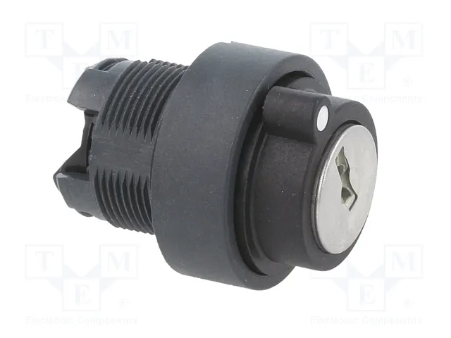 SCHNEIDER ELECTRIC Interruptor Rotativo con Llave Harmony XAC Negro 22mm SCHNEIDER ELECTRIC Interruptor Rotativo con Llave Harmony XAC Negro 22mm
