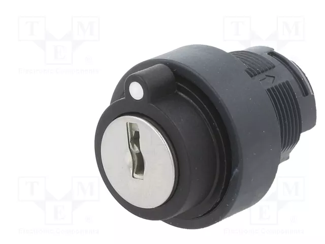 SCHNEIDER ELECTRIC Interruptor Rotativo con Llave Harmony XAC Negro 22mm SCHNEIDER ELECTRIC Interruptor Rotativo con Llave Harmony XAC Negro 22mm