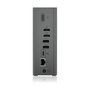 ICY BOX IB-DK2262AC Docking Station USB-C 16-in-1 con PD 55W, 4K 60Hz, Gigabit Ethernet, 3 Pantallas, Lector de Tarjetas, Aluminio Antracita