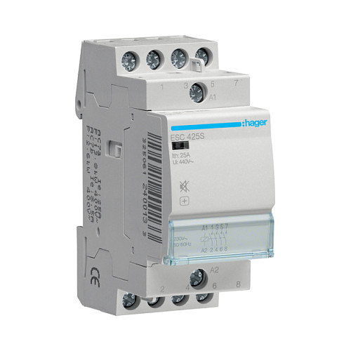 Hager ESC425S Interruptor de protección 25A 4 polos Hager ESC425S Interruptor de protección 25A 4 polos