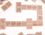 Andreutoys Dominó Sensorial Madera 28 Piezas Didáctico