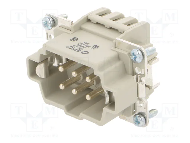 LAPP EPIC H-BE Conector HDC Macho de 6 Pines