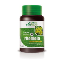 Soria Natural Rhodiola Mg 500 mg 30 comprimidos Complemento Alimenticio Antiestrés