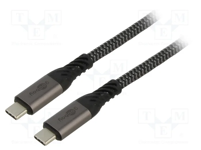 GOOBAY Cable Thunderbolt 3, Thunderbolt 4 y USB 4.0 de 1,5m GOOBAY Cable Thunderbolt 3, Thunderbolt 4 y USB 4.0 de 1,5m