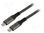 GOOBAY Cable Thunderbolt 3, Thunderbolt 4 y USB 4.0 de 1,5m