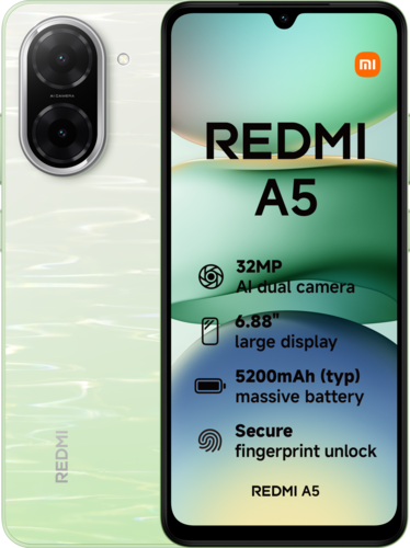 Xiaomi Redmi A5 6.88'' 3GB RAM 64GB Lake Green Xiaomi Redmi A5 6.88'' 3GB RAM 64GB Lake Green