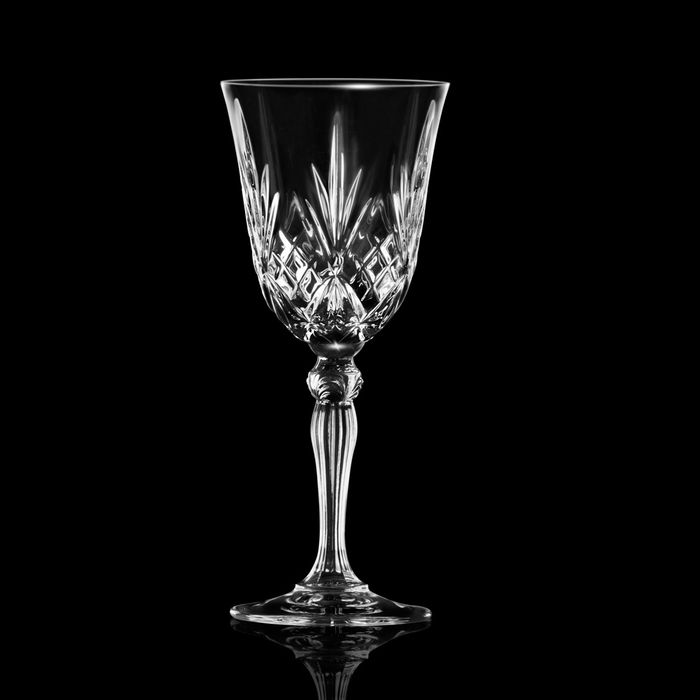 Rcr Cristalleria IT Copa 210 Ml Mm Melodia LUXION eco-crystal glass 190 mm (6 Unidades)