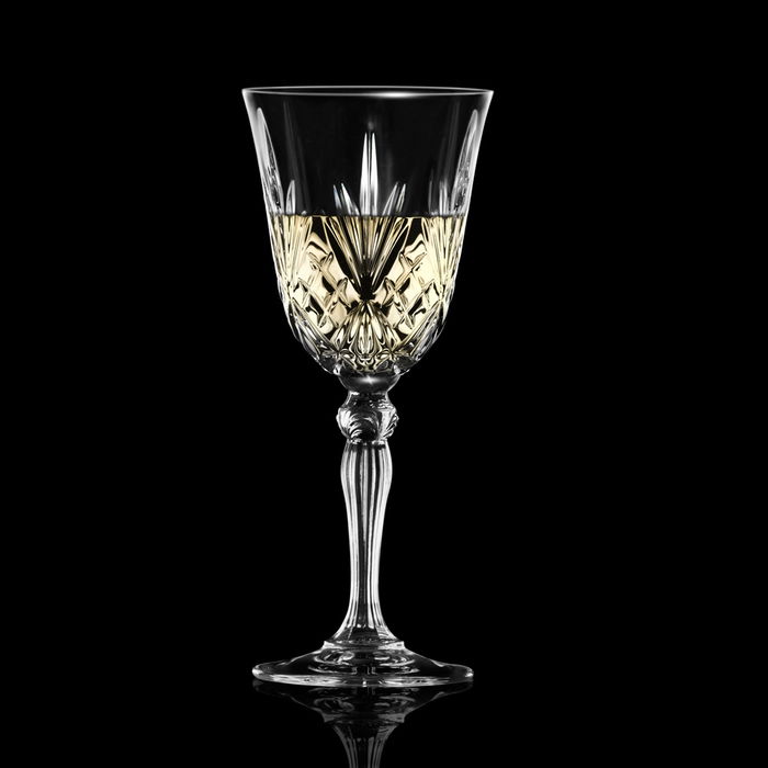 Rcr Cristalleria IT Copa 210 Ml Mm Melodia LUXION eco-crystal glass 190 mm (6 Unidades)