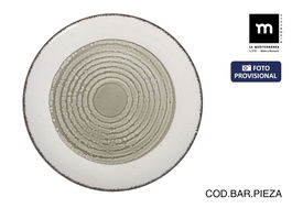 Inde Bajo Plato Occhio Monaco Brillo, Diametro 32.5 cm, Peso 1.005 kg (6 Unidades)