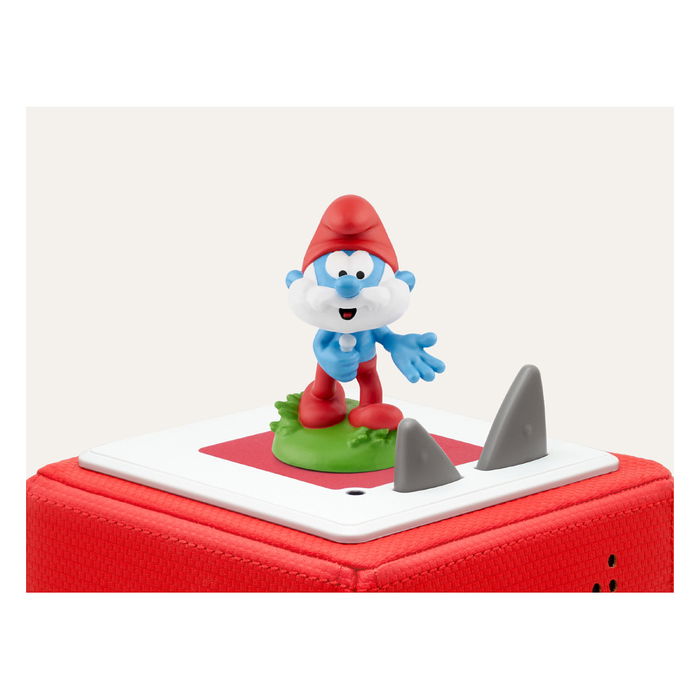 tonies Die Schlümpfe: Der doppelte Papa Schlumpf & 3 weitere schlumpfige Abenteuer (Hörspiel) Juguete musical para Toniebox en Alemán