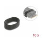 DeLOCK Anillo de goma para montaje de SSD M.2 y disipador de calor, Negro, 10 piezas