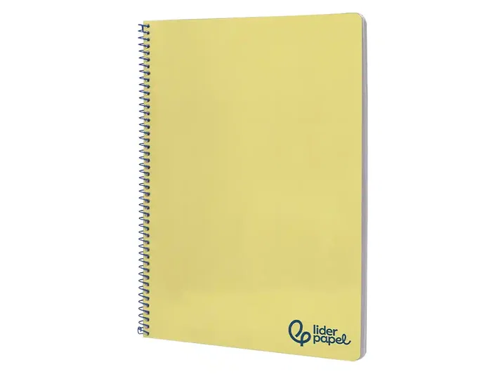 Liderpapel Cuaderno Espiral A4 Wonder Amarillo 80 Hojas Pauta Estrecha 2,5mm Liderpapel Cuaderno Espiral A4 Wonder Amarillo 80 Hojas Pauta Estrecha 2,5mm