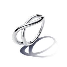 Anillo Mujer Pandora 193318C00-58 18 Plateado