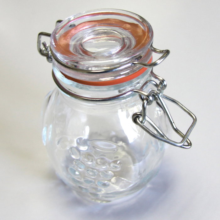 Cook Concept Bote Conserva Cristal Con Tapa 9 cm, Ideal Para Confituras Y Caramelos