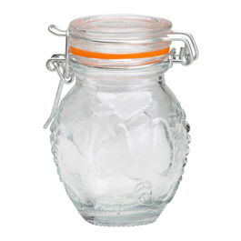 Cook Concept Bote Conserva Cristal Con Tapa 9 cm, Ideal Para Confituras Y Caramelos