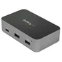 StarTech.com HB31C2A1CGS Hub USB-C de 3 Puertos con Gigabit Ethernet, USB 3.2 Gen 2 10Gbps, 2x USB-A, 1x USB-C, Alimentado para Mac/Windows, Cable 1m