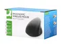 Q-connect Ratón Óptico Inalámbrico Ergonómico Vertical Negro