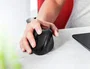 Q-connect Ratón Óptico Inalámbrico Ergonómico Vertical Negro
