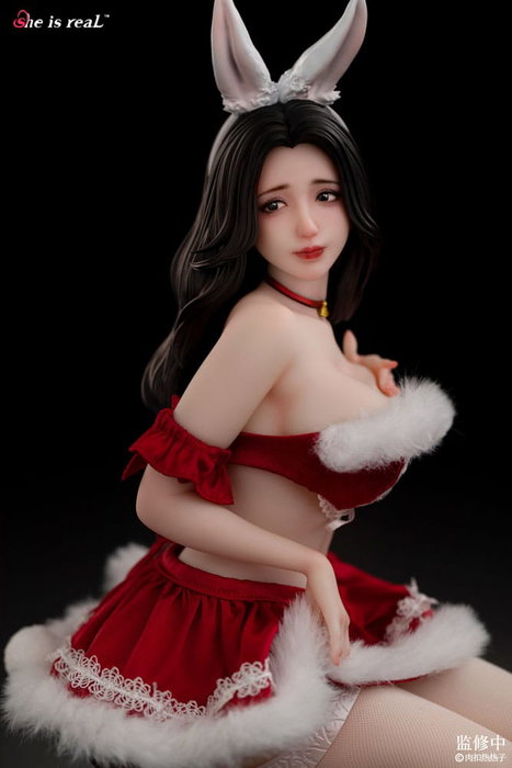 Original Character Estatua PVC 1/5 She is real Rou Kou Re Re Zi 33 cm