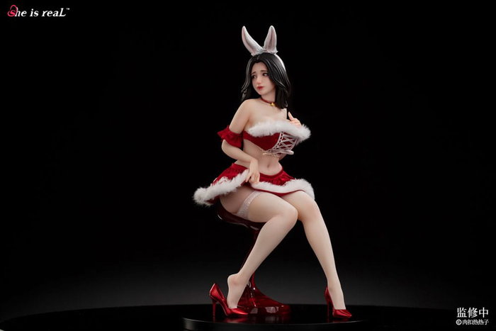 Original Character Estatua PVC 1/5 She is real Rou Kou Re Re Zi 33 cm