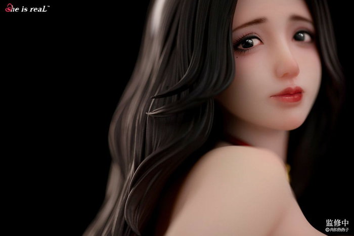 Original Character Estatua PVC 1/5 She is real Rou Kou Re Re Zi 33 cm