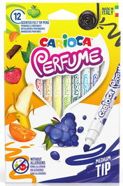 Rotulador Fibra Carioca Perfume Caja De 12