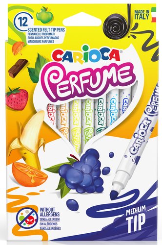 Rotulador Fibra Carioca Perfume Caja De 12 Rotulador Fibra Carioca Perfume Caja De 12
