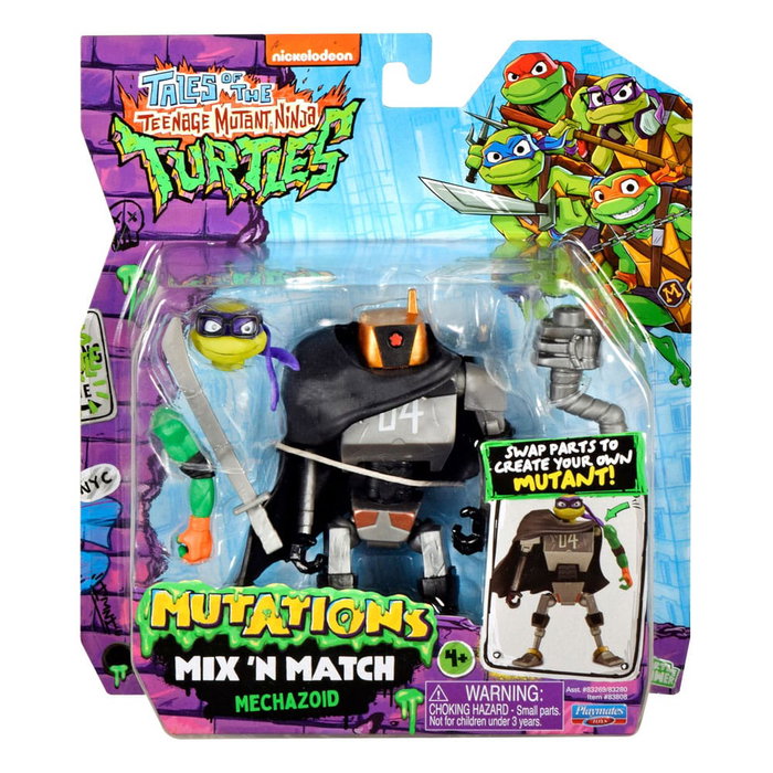 Tales of the Teenage Mutant Ninja Turtles Mix 'n Match Figura Mechazoid 12 cm Tales of the Teenage Mutant Ninja Turtles Mix 'n Match Figura Mechazoid 12 cm
