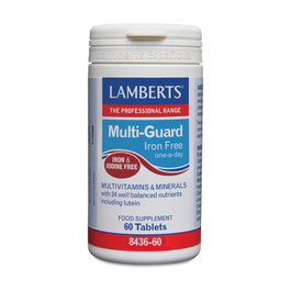 Lamberts Multi-guard iron free 60 comprimidos
