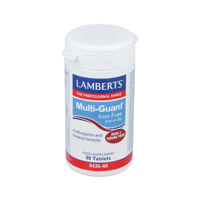 LAMBERTS Multi-Guard Iron Free 60 comprimidos LAMBERTS Multi-Guard Iron Free 60 comprimidos