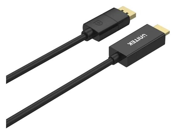 Unitek Cable DisplayPort 1.2 a HDMI 4K 60Hz 1,8 m