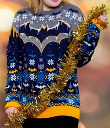 AAA Merchandise Batman Sudadera navideña Frosty Talla M