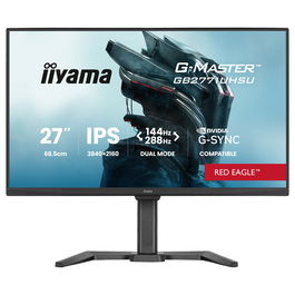 iiyama G-MASTER GB2771UHSU-B1 68,6 cm/27" 4K Ultra HD 3840x2160 IPS 0,8 ms 144 Hz HDMI 2.1 x2 DisplayPort 1.4 USB Hub VESA