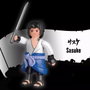 Playmobil 71097 Naruto Shippuden - Sasuke Uchiha Multicolor