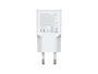Equip 245522 Cargador 20W GaN Slim 2 Puertos USB-C PD3.0 + USB-A QC3.0 Carga Rápida con Protecciones Blanco
