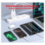 EQUIP Cargador Slim GaN 20W con 2 Puertos USB-C PD3.0/USB-A Blanco