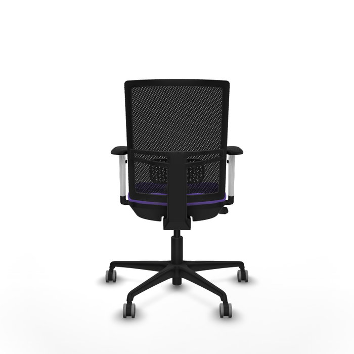 PIQUERAS Y CRESPO Silla de oficina Yunquera Lila/Negro con Mecanismo Sincro/Traslack PIQUERAS Y CRESPO Silla de oficina Yunquera Lila/Negro con Mecanismo Sincro/Traslack